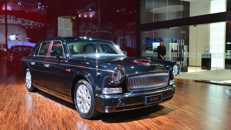 Illustration for article titled This Retro Communist Limo Is The Coolest Car At The Shanghai Auto Show